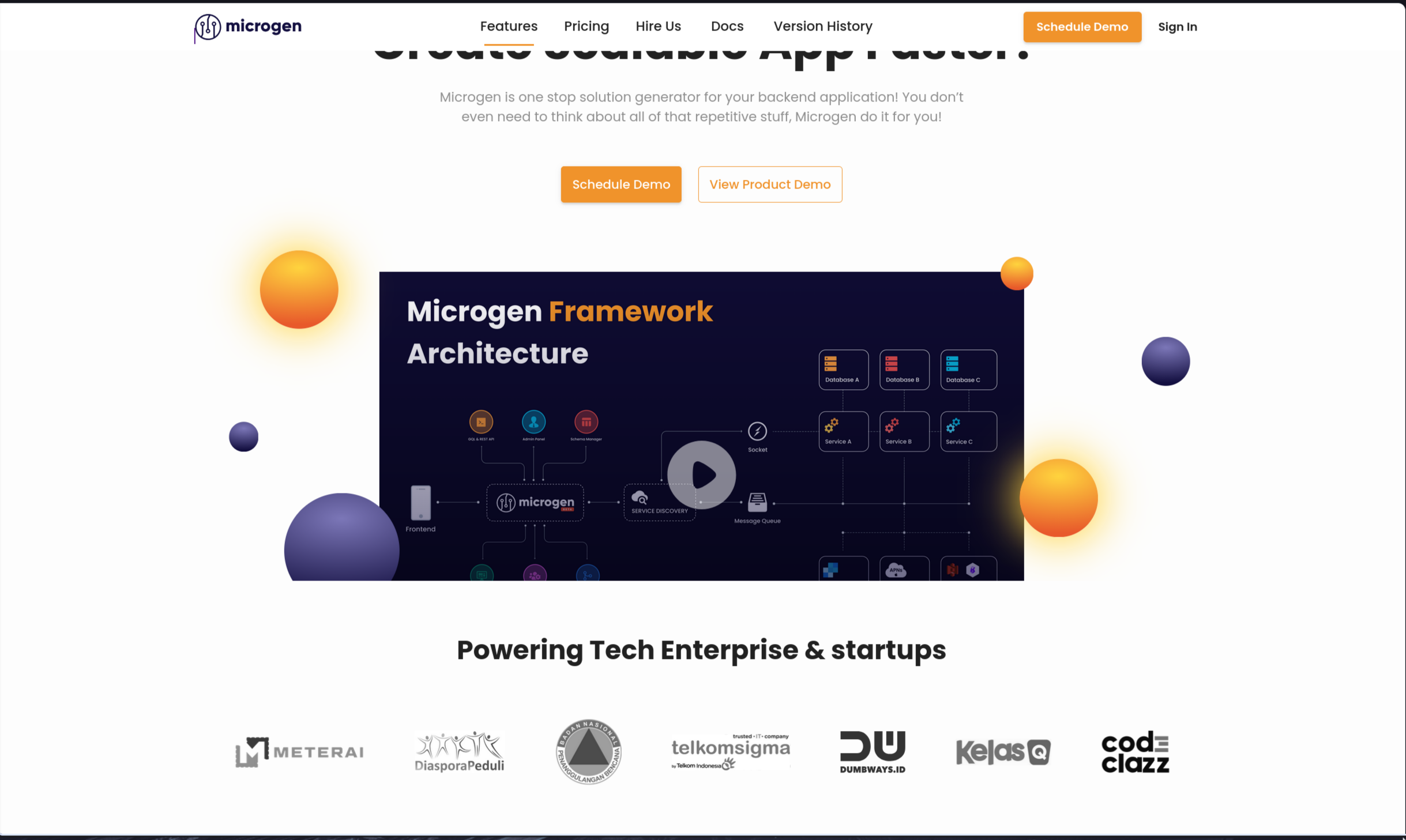 microgen.id dashboard